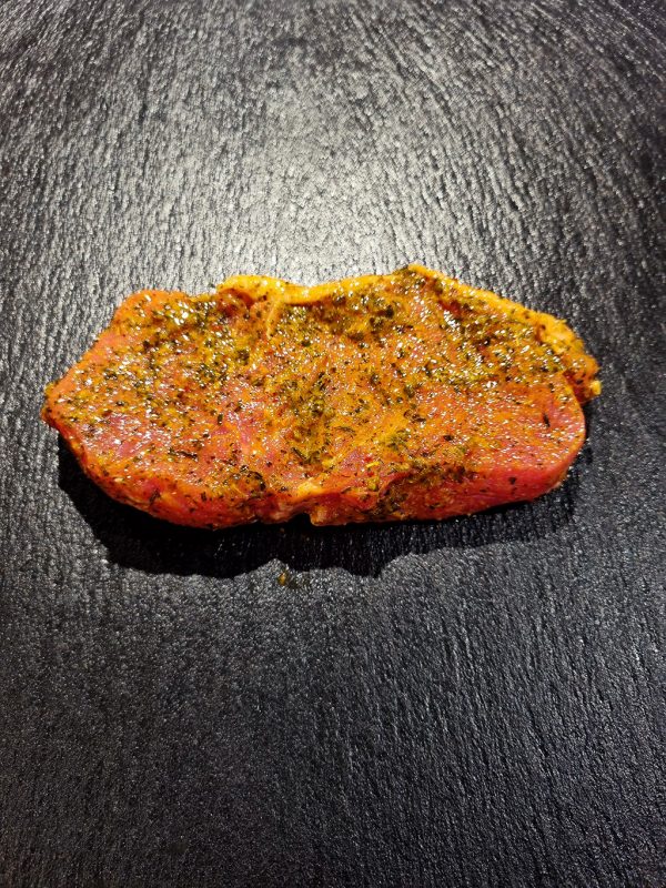 Kalbssteak Nierstück mariniert CH